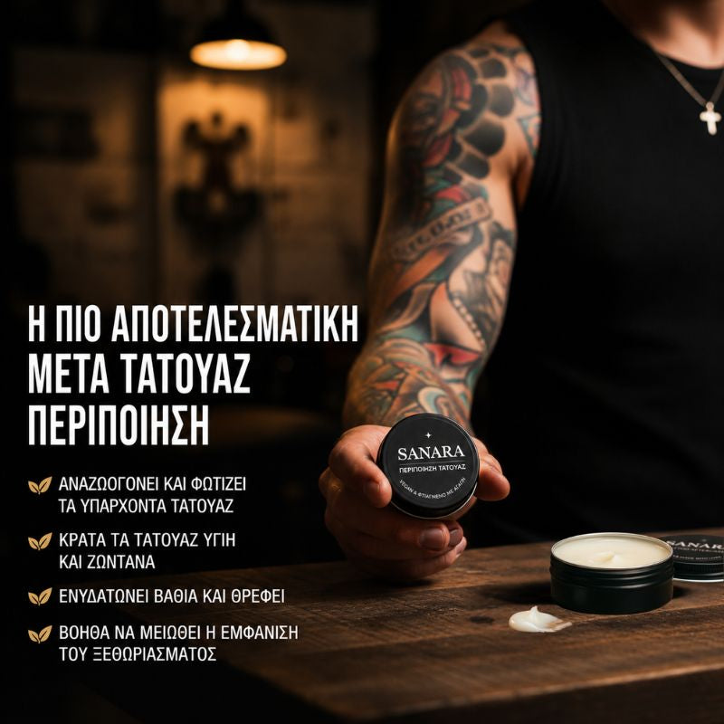 Sanara Βάλσαμο Τατουάζ Ένταση & Λάμψη (30ml)
