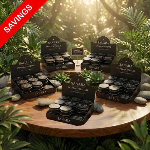 5 Plateaux (135 pièces) de Sanara® Aftercare Butter 30ml